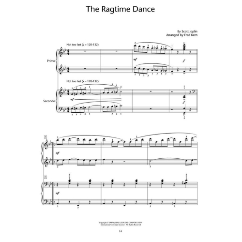 Joplin Ragtime Duets