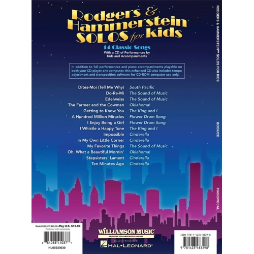 Rodgers & Hammerstein Solos for Kids