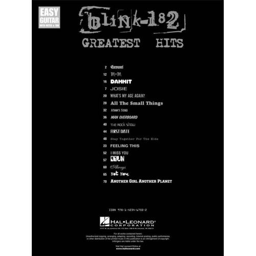 Blink-182 - Greatest Hits