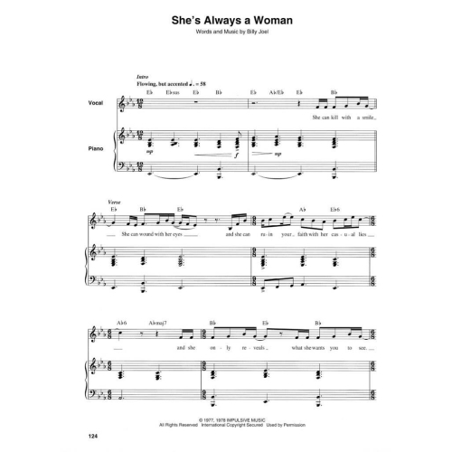 The Billy Joel Keyboard Book