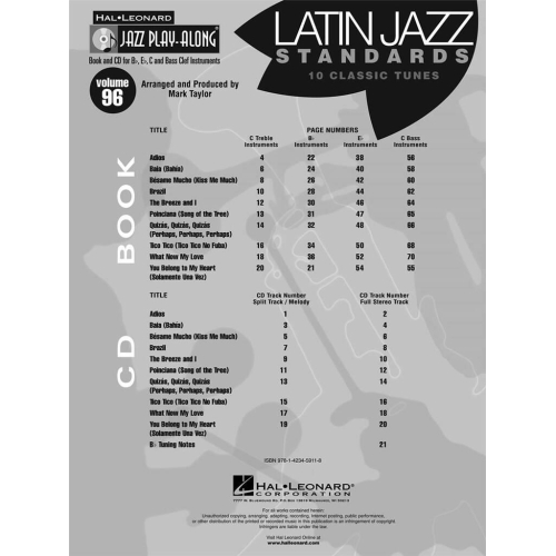 Latin Jazz Standards
