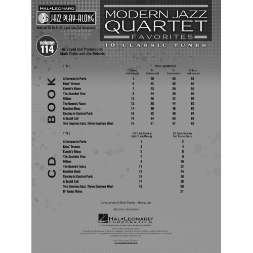 Modern Jazz Quartet Favorites