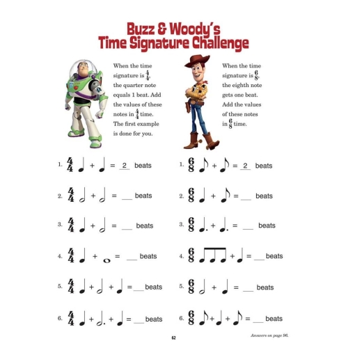 Disney Music Activity Book