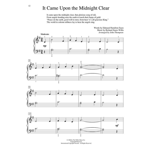 Classic Piano Repertoire - Christmas