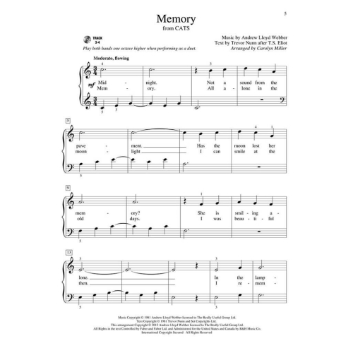Teaching Little Fingers To Play More Broadway..