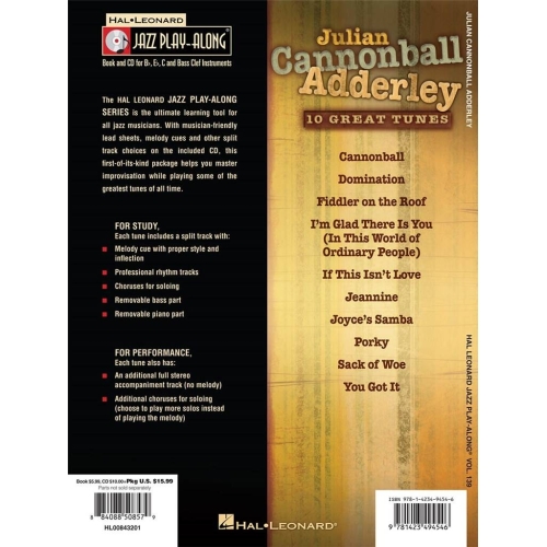 Julian Cannonball Adderley