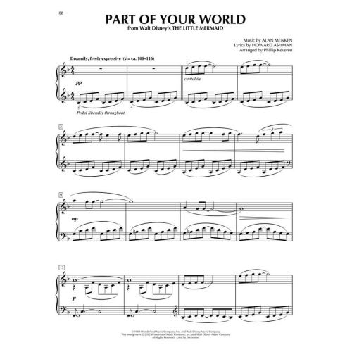 More Disney Songs For Classical Piano
