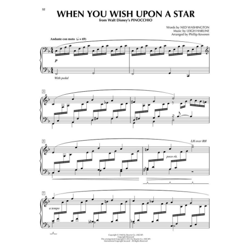 More Disney Songs for Classical Piano