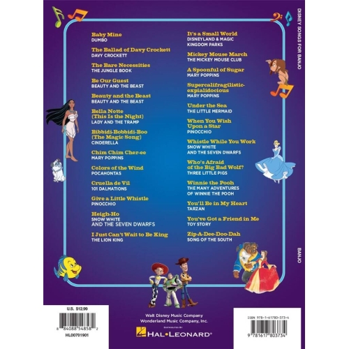 Disney Songs for Banjo