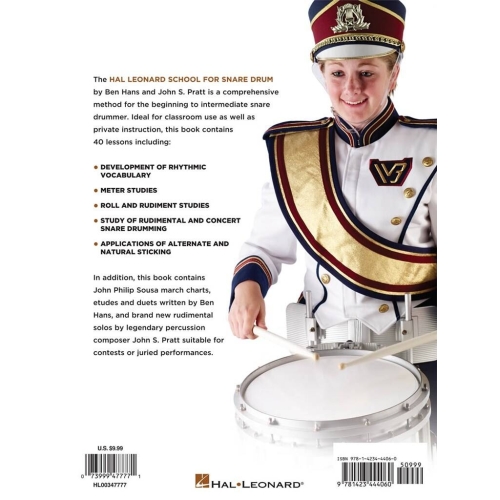 Hal Leonard School for Snare Drum