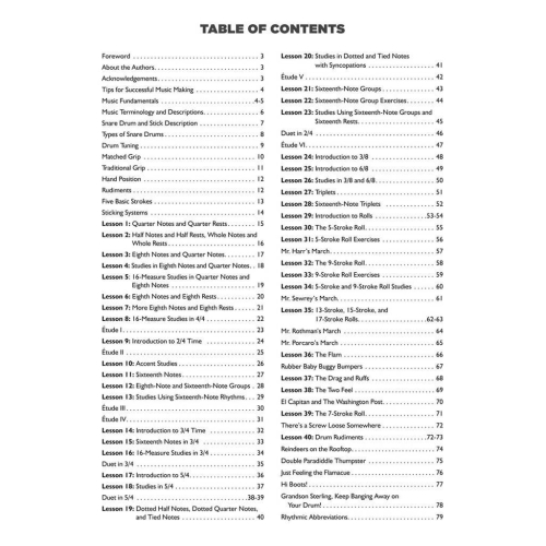 Hal Leonard School for Snare Drum