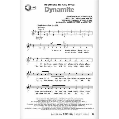 Let's All Sing Pop Hits