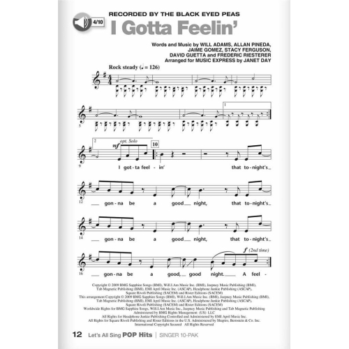 Let's All Sing Pop Hits