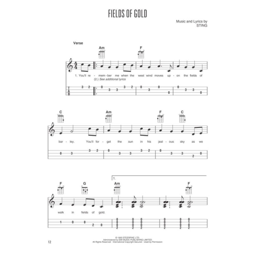 More Easy Songs for Ukulele