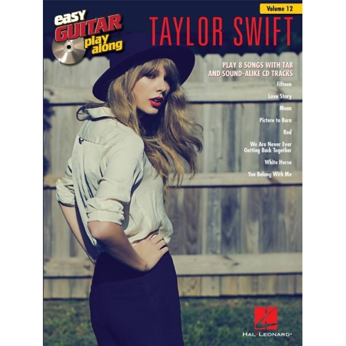 Easy Guitar Play-Along Volume 12: Taylor Swift