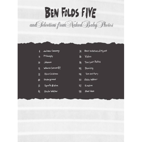 Ben Folds Five: Selections from Naked Baby Photos
