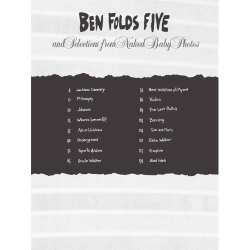 Ben Folds Five and Selections