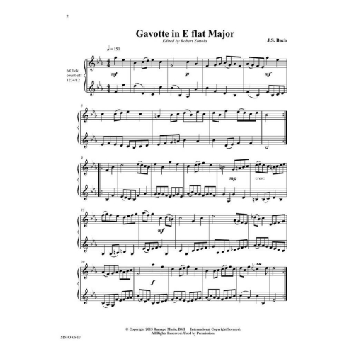 Bach, J.S - Two-Part Inventions for Two Trumpets