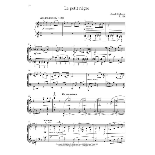 Claude Debussy - Seven Favorite Pieces