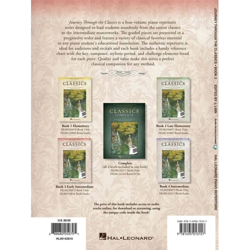 Journey Through the Classics 3 Early Intermediate