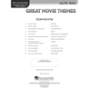Instrumental Play-Along: Great Movie Themes - Alto Saxophone (Book/Online Audio) -