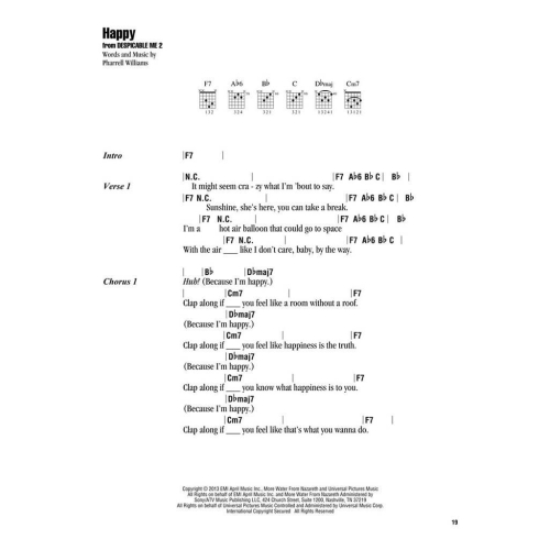 Chart Hits of 2014-2015 - Strum & Sing Guitar