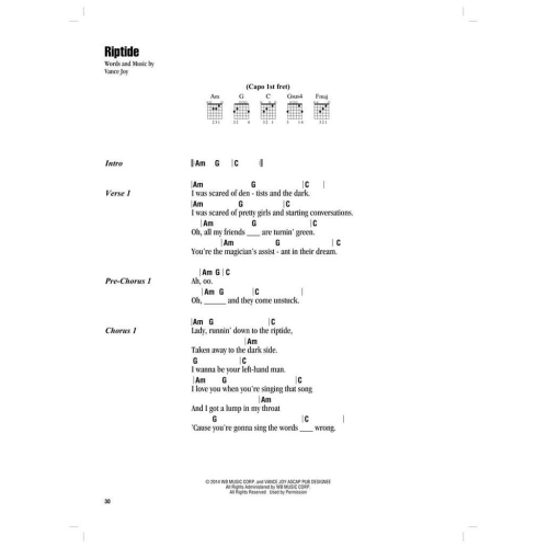 Chart Hits of 2014-2015 - Strum & Sing Guitar