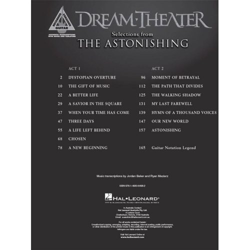 Dream Theater - Selections from The Astonishing