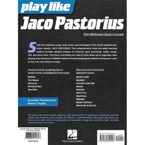 Play Like Jaco Pastorius