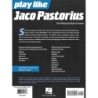 Play Like Jaco Pastorius: The Ultimate Bass Lesson (Book/Online Audio)