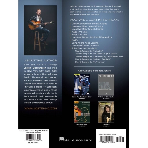 Gulbrandsen, Jostein - Modern Jazz & Fusion Guitar