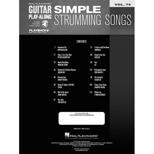 Simple Strumming Songs (GPA74)