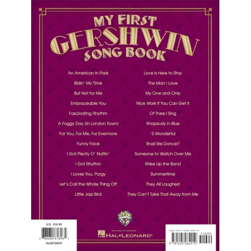 My First Gershwin Song Book