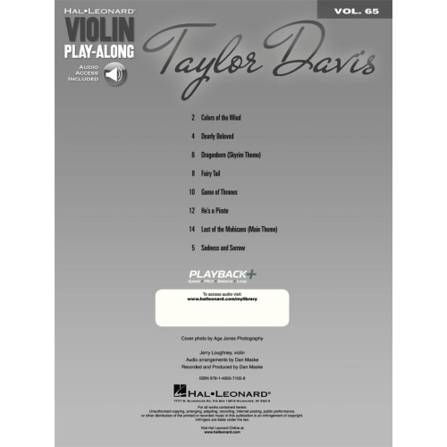 Davis, Taylor - Violin Play-Along
