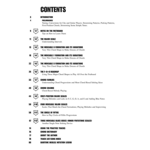 Sokolow, Fred - Fretboard Roadmaps - Baritone Ukulele