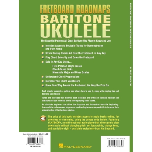 Sokolow, Fred - Fretboard Roadmaps - Baritone Ukulele