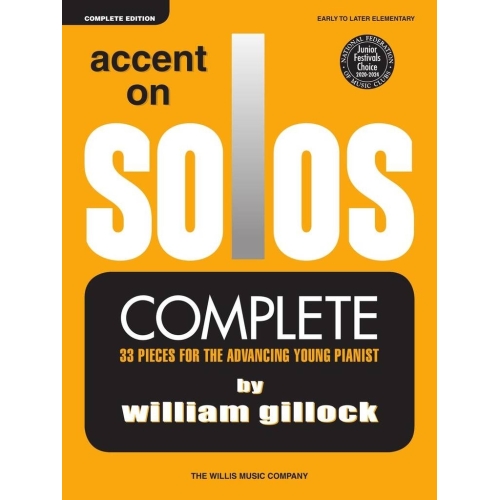 Gillock, William - Accent on Solos - Complete