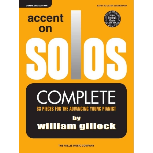 Gillock, William - Accent On Solos - Complete