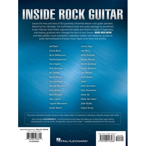 Rubin, Dave - Inside Rock Guitar