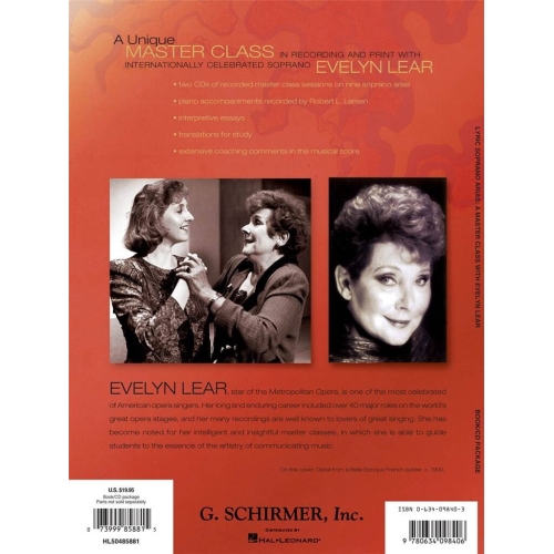 Lyric Soprano Arias