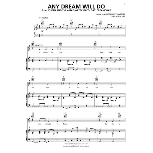 The Andrew Lloyd Webber Sheet Music Collection