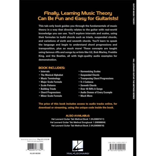 Johnson, Chad - Hal Leonard Guitar Music Theory