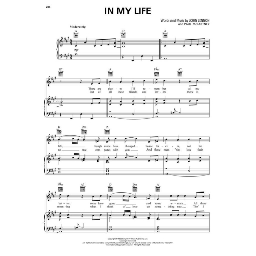 The Beatles Sheet Music Collection