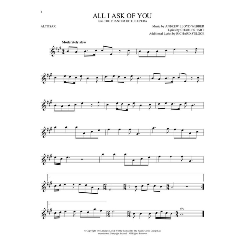 The Songs of Andrew Lloyd Webber