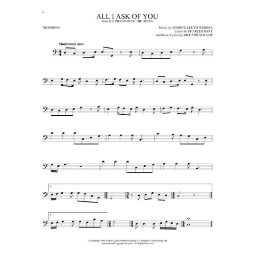 The Songs of Andrew Lloyd Webber