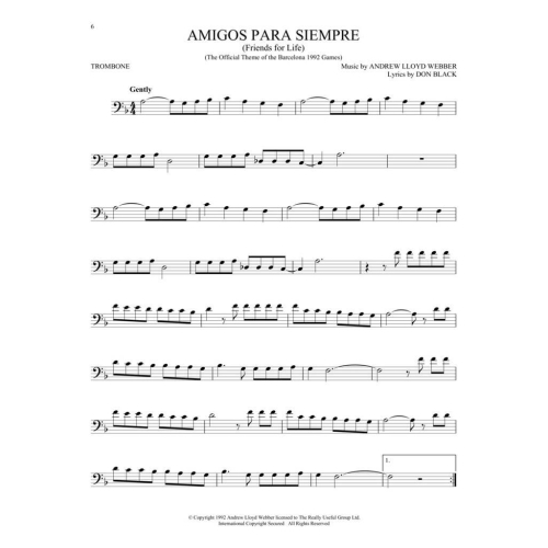 The Songs of Andrew Lloyd Webber