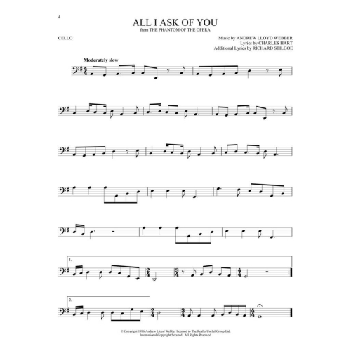 The Songs of Andrew Lloyd Webber