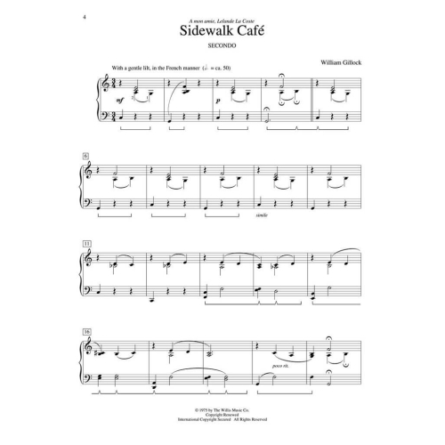 Gillock, William - Accent On Duets