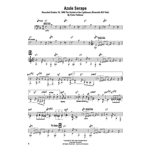 Cannonball Adderley - Omnibook