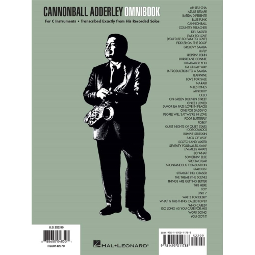 Cannonball Adderley - Omnibook